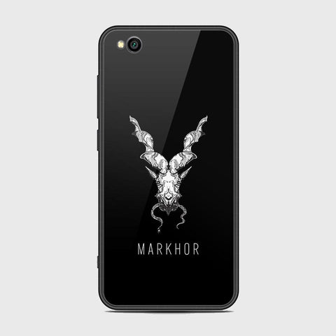 Xiaomi Redmi Go Cover - Markhor Series - HQ Ultra Shine Premium Infinity Glass Soft Silicon Borders Case