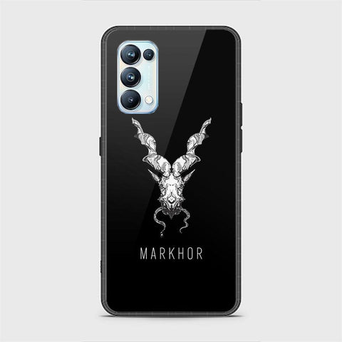 Oppo Reno 5 Pro 5G Cover - Markhor Series - HQ Ultra Shine Premium Infinity Glass Soft Silicon Borders Case