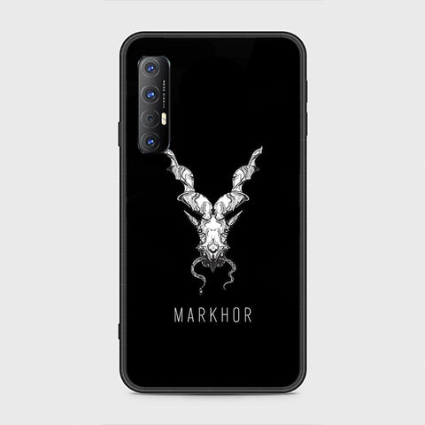Oppo Reno 3 Pro 5G Cover - Markhor Series - HQ Ultra Shine Premium Infinity Glass Soft Silicon Borders Case