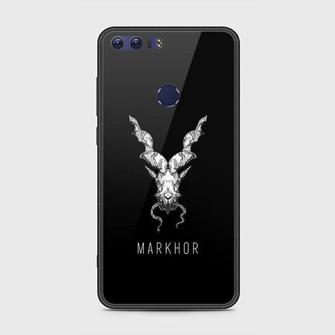 Huawei Honor 8 Cover - Markhor Series - HQ Ultra Shine Premium Infinity Glass Soft Silicon Borders Case