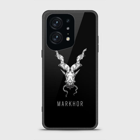 Oppo Find X5 Pro Cover - Markhor Series - HQ Ultra Shine Premium Infinity Glass Soft Silicon Borders Case