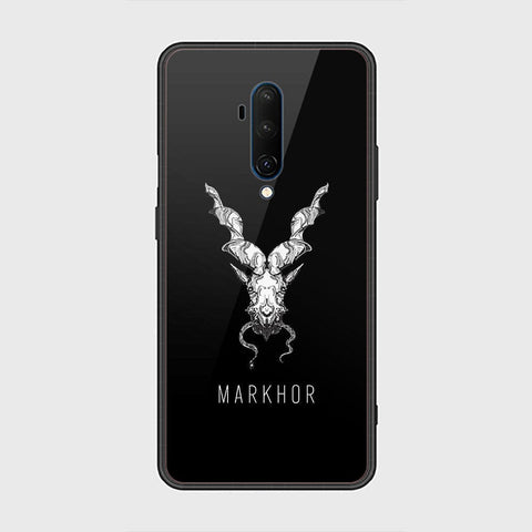 OnePlus 7T Pro Cover - Markhor Series - HQ Ultra Shine Premium Infinity Glass Soft Silicon Borders Case