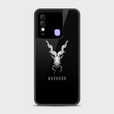 Tecno Spark 8 Cover - Markhor Series - HQ Ultra Shine Premium Infinity Glass Soft Silicon Borders Case