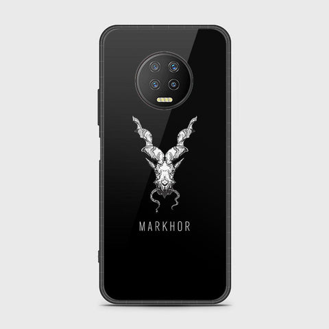 Infinix Note 7 Cover - Markhor Series - HQ Ultra Shine Premium Infinity Glass Soft Silicon Borders Case