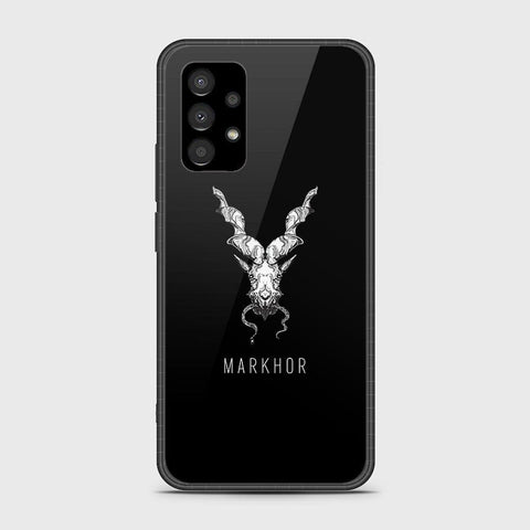 Samsung Galaxy A73 5G Cover - Markhor Series - D138 - HQ Ultra Shine Premium Infinity Glass Soft Silicon Borders Case ( Fast Delivery )