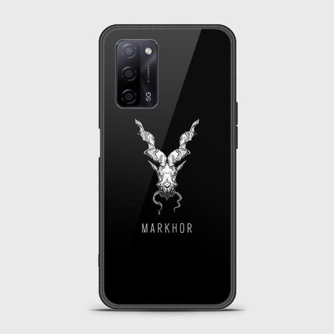 Oppo A55s Cover - Markhor Series - HQ Ultra Shine Premium Infinity Glass Soft Silicon Borders Case