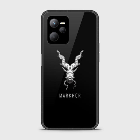 Realme C35 Cover - Markhor Series - HQ Ultra Shine Premium Infinity Glass Soft Silicon Borders Case