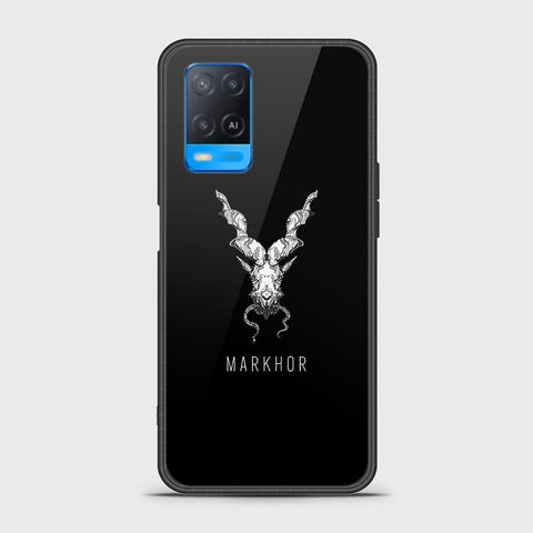 Oppo A54 4G Cover - Markhor Series - HQ Ultra Shine Premium Infinity Glass Soft Silicon Borders Case