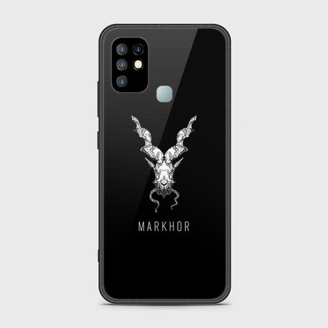 Infinix Hot 10 Cover - Markhor Series - HQ Ultra Shine Premium Infinity Glass Soft Silicon Borders Case