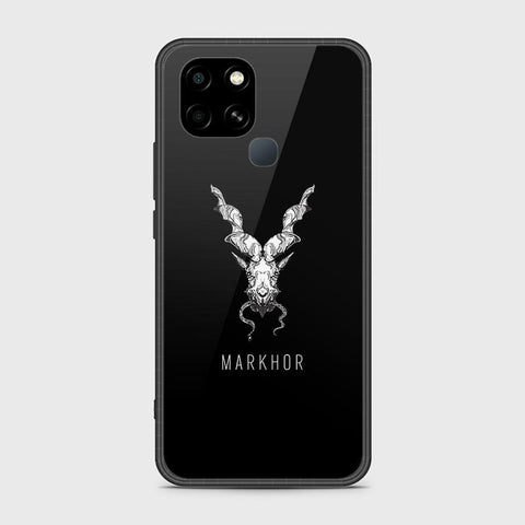 Infinix Smart 6 Cover - Markhor Series - HQ Ultra Shine Premium Infinity Glass Soft Silicon Borders Case