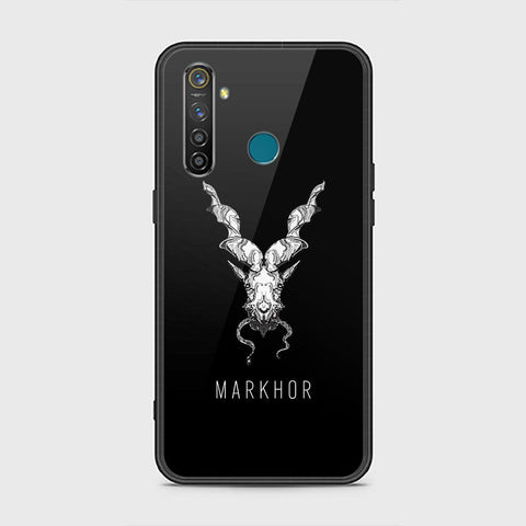 Realme 5 Pro Cover - Markhor Series - HQ Ultra Shine Premium Infinity Glass Soft Silicon Borders Case