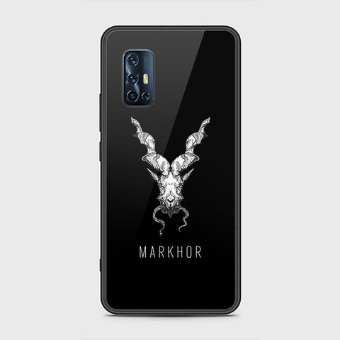 Vivo V17 Cover - Markhor Series - HQ Ultra Shine Premium Infinity Glass Soft Silicon Borders Case