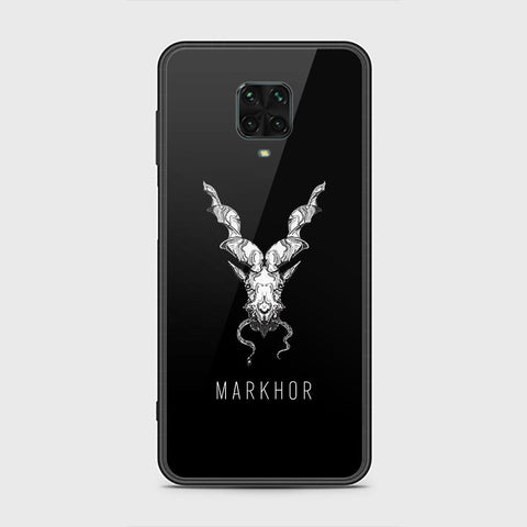 Xiaomi Redmi Note 9S Cover - Markhor Series - HQ Ultra Shine Premium Infinity Glass Soft Silicon Borders Case