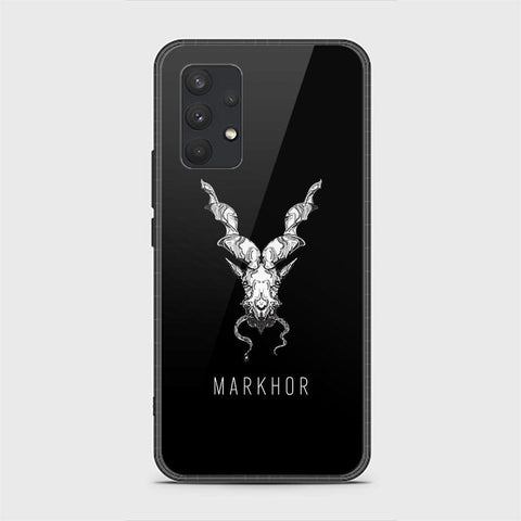 Samsung Galaxy A32 Cover - Markhor Series - HQ Ultra Shine Premium Infinity Glass Soft Silicon Borders Case