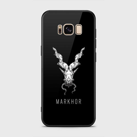 Samsung Galaxy S8 Cover - Markhor Series - HQ Ultra Shine Premium Infinity Glass Soft Silicon Borders Case