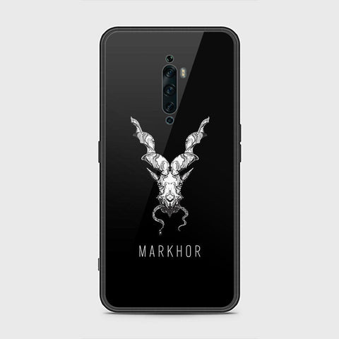 Oppo Reno 2F Cover - Markhor Series - HQ Ultra Shine Premium Infinity Glass Soft Silicon Borders Case