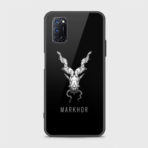 Oppo A52 Cover - Markhor Series - HQ Ultra Shine Premium Infinity Glass Soft Silicon Borders Case