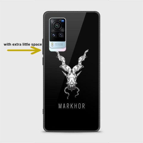 Vivo X60 Pro Cover - Markhor Series - HQ Ultra Shine Premium Infinity Glass Soft Silicon Borders Case