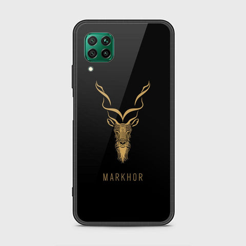 Huawei Nova 6 SE Cover - Markhor Series - HQ Ultra Shine Premium Infinity Glass Soft Silicon Borders Case