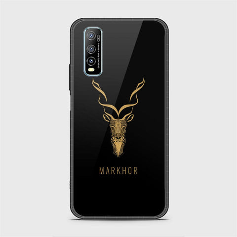 Vivo Y70s Cover - Markhor Series - HQ Ultra Shine Premium Infinity Glass Soft Silicon Borders Case