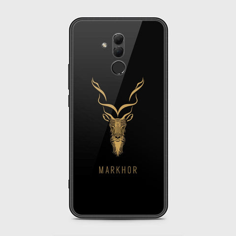 Huawei Mate 20 Lite Cover - Markhor Series - HQ Ultra Shine Premium Infinity Glass Soft Silicon Borders Case