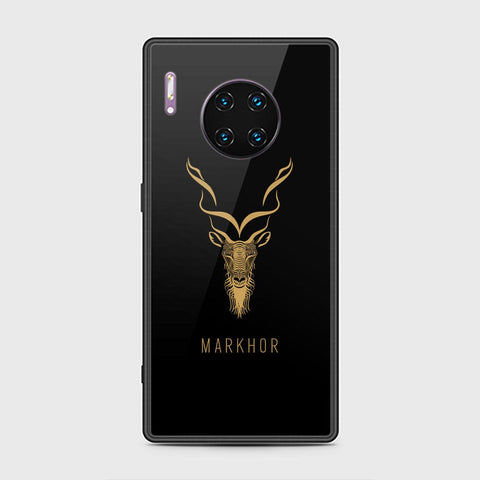 Huawei Mate 30 Pro Cover - Markhor Series - HQ Ultra Shine Premium Infinity Glass Soft Silicon Borders Case