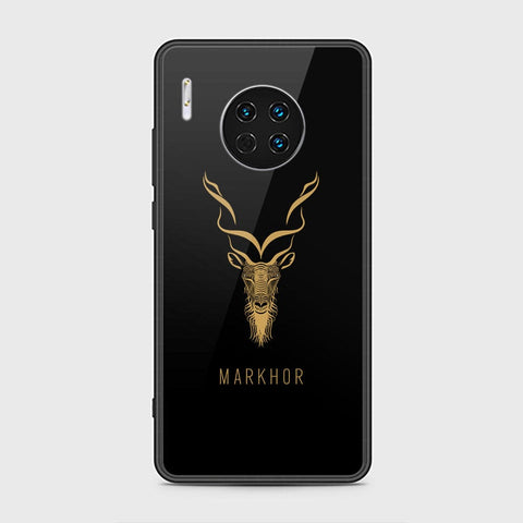 Huawei Mate 30 Cover - Markhor Series - HQ Ultra Shine Premium Infinity Glass Soft Silicon Borders Case