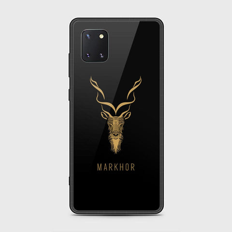 Samsung Galaxy Note 10 Lite Cover - Markhor Series - HQ Ultra Shine Premium Infinity Glass Soft Silicon Borders Case