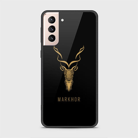 Samsung Galaxy S21 Plus 5G Cover - Markhor Series - HQ Ultra Shine Premium Infinity Glass Soft Silicon Borders Case