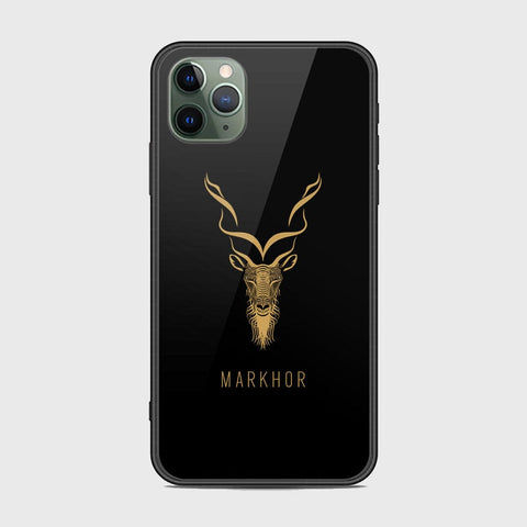 iPhone 11 Pro Cover - Markhor Series - HQ Ultra Shine Premium Infinity Glass Soft Silicon Borders Case