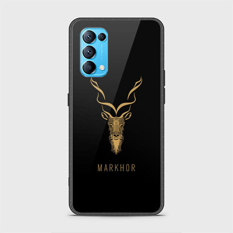 Oppo Find X3 Lite Cover - Markhor Series - HQ Ultra Shine Premium Infinity Glass Soft Silicon Borders Case