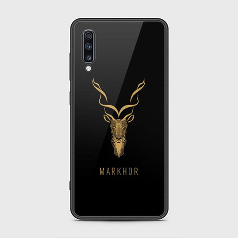 Samsung Galaxy A70s Cover - Markhor Series - HQ Ultra Shine Premium Infinity Glass Soft Silicon Borders Case