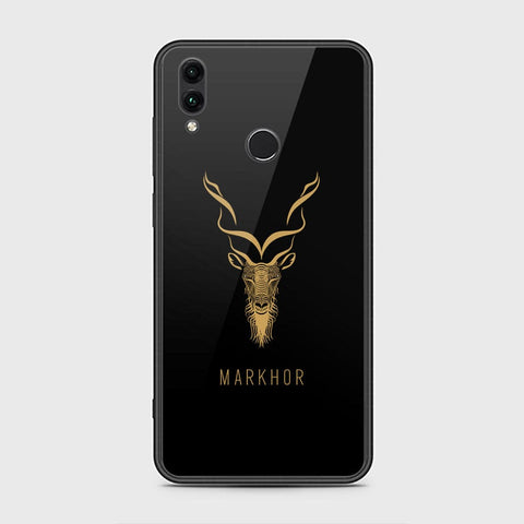 Huawei Honor 10 Lite Cover - Markhor Series - HQ Ultra Shine Premium Infinity Glass Soft Silicon Borders Case  G63