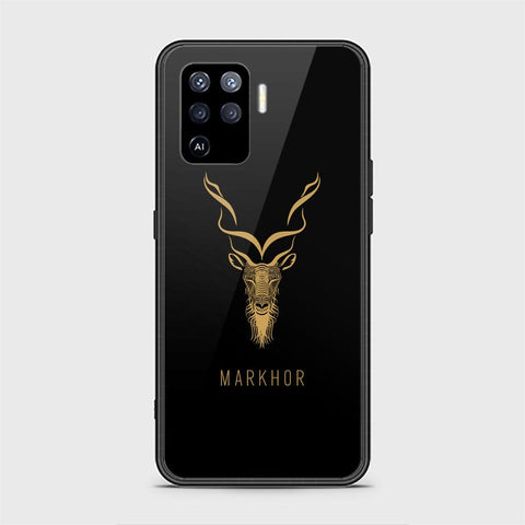 Oppo A94 Cover - Markhor Series - HQ Ultra Shine Premium Infinity Glass Soft Silicon Borders Case