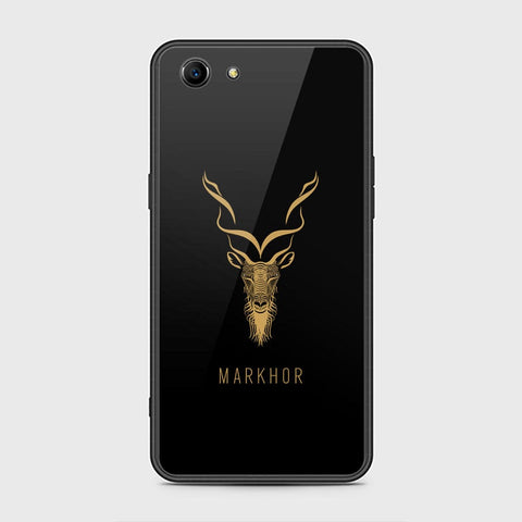 Oppo A83 Cover - Markhor Series - HQ Ultra Shine Premium Infinity Glass Soft Silicon Borders Case