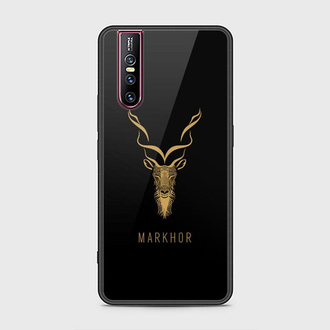 Vivo V15 Pro Cover - Markhor Series - HQ Ultra Shine Premium Infinity Glass Soft Silicon Borders Case