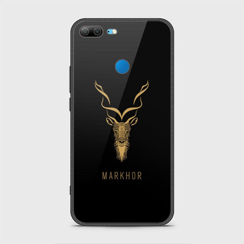 Huawei Honor 9 Lite Cover - Markhor Series - HQ Ultra Shine Premium Infinity Glass Soft Silicon Borders Case