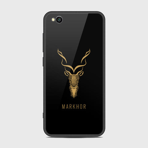 Xiaomi Redmi Go Cover - Markhor Series - HQ Ultra Shine Premium Infinity Glass Soft Silicon Borders Case