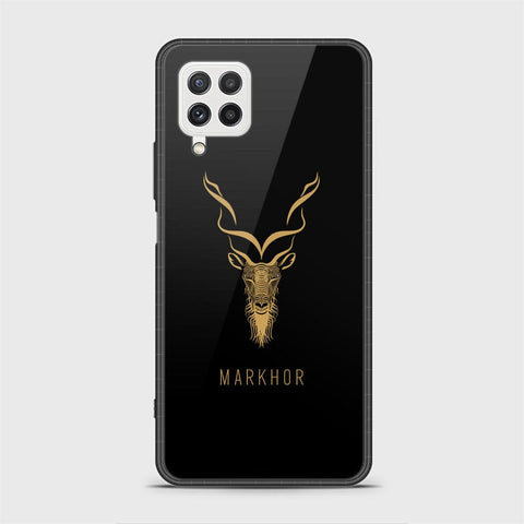 Samsung Galaxy A22 Cover - Markhor Series - HQ Ultra Shine Premium Infinity Glass Soft Silicon Borders Case