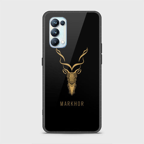 Oppo Reno 5 Pro 5G Cover - Markhor Series - HQ Ultra Shine Premium Infinity Glass Soft Silicon Borders Case