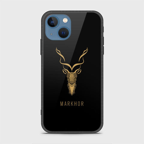 iPhone 13 Cover - Markhor Series - HQ Ultra Shine Premium Infinity Glass Soft Silicon Borders Case