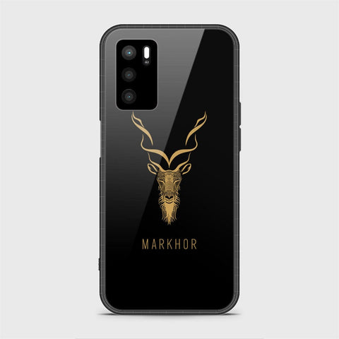 Oppo A16 Cover - Markhor Series - HQ Ultra Shine Premium Infinity Glass Soft Silicon Borders Case