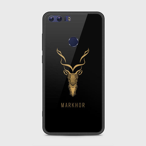 Huawei Honor 8 Cover - Markhor Series - HQ Ultra Shine Premium Infinity Glass Soft Silicon Borders Case