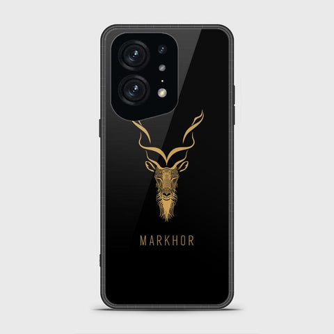 Oppo Find X5 Pro Cover - Markhor Series - HQ Ultra Shine Premium Infinity Glass Soft Silicon Borders Case