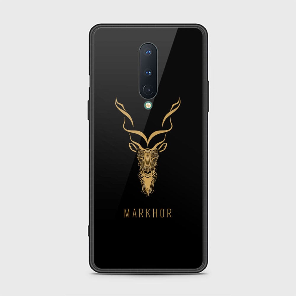 OnePlus 8 4G Cover - Markhor Series - D84 - HQ Ultra Shine Premium Infinity Glass Soft Silicon Borders Case ( Fast Delivery )