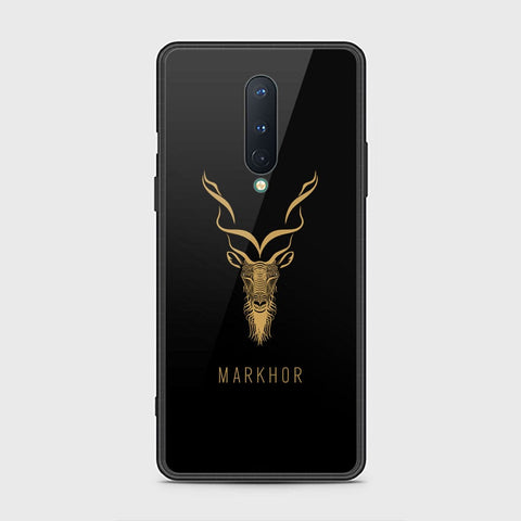 OnePlus 8 4G Cover - Markhor Series - D84 - HQ Ultra Shine Premium Infinity Glass Soft Silicon Borders Case ( Fast Delivery )