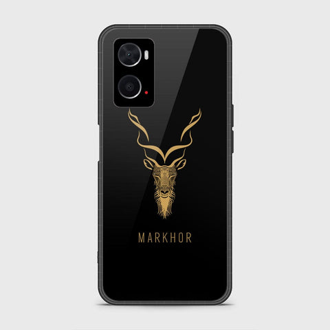 Oppo A76 Cover - Markhor Series - HQ Ultra Shine Premium Infinity Glass Soft Silicon Borders Case