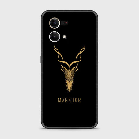 Oppo Reno 8 4G Cover - Markhor Series - HQ Ultra Shine Premium Infinity Glass Soft Silicon Borders Case  b53
