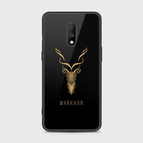 OnePlus 7 Cover - Markhor Series - HQ Ultra Shine Premium Infinity Glass Soft Silicon Borders Case