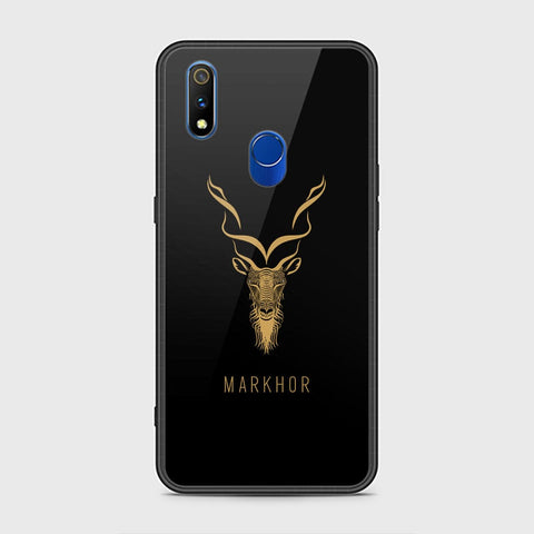 Realme 3 Pro Cover - Markhor Series - HQ Ultra Shine Premium Infinity Glass Soft Silicon Borders Case